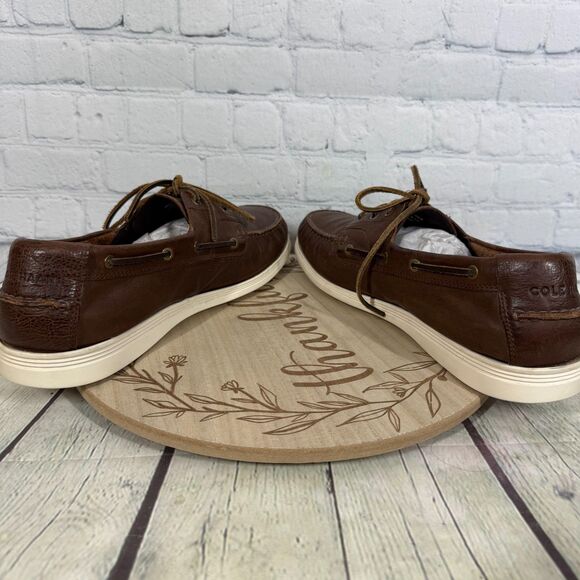 Cole Haan Grand OS Leather Dockers Boat Shoes Men Size 11.5 Casual Preppy main image 5